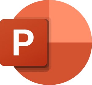 Microsoft PowerPoint icon.