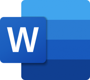 Microsoft Word icon 2019