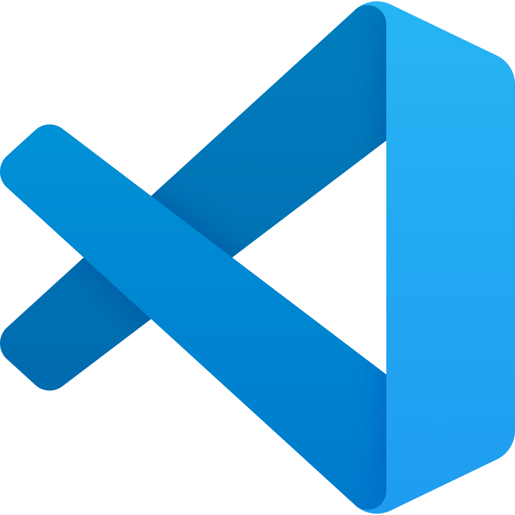 Visual Studio Code icon.